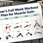 Beginner's Full Week Workout Plan for Muscle Gain
